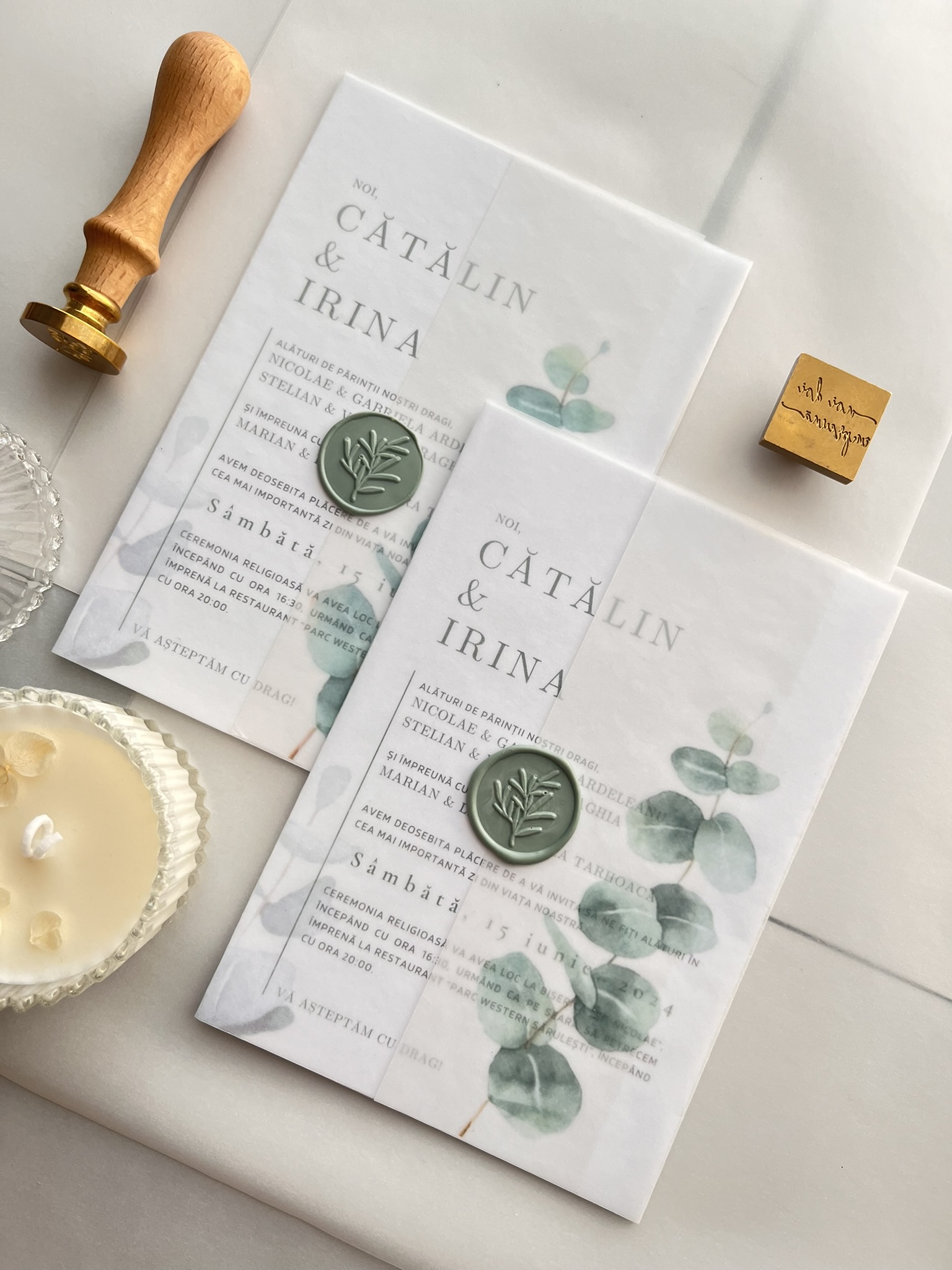 Invitații nuntă — Papetărie, Iași