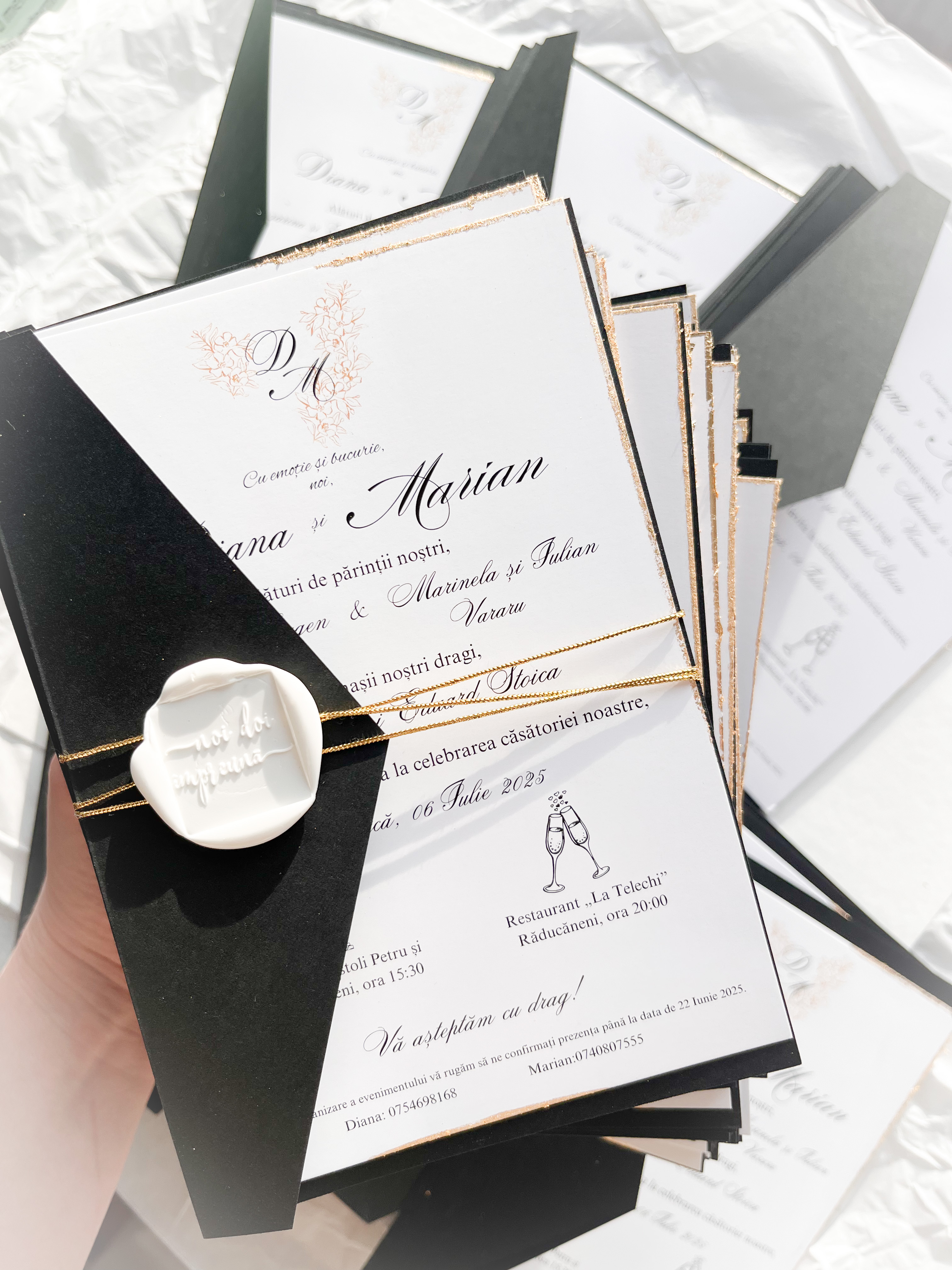Invitații nuntă — Papetărie, Iași