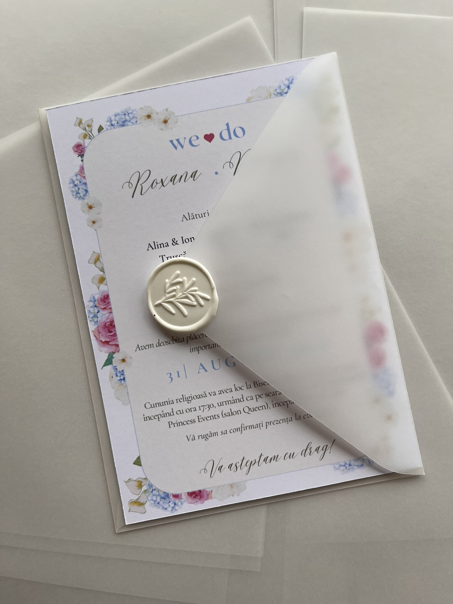Invitații nuntă — Papetărie, Iași